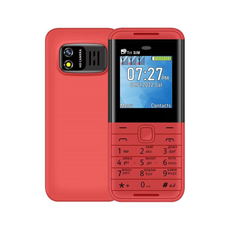 1.33 inch, MTK6261D, 21 Keys, Support Bluetooth, FM, Magic Sound, Auto Call Record, GSM, Triple SIM