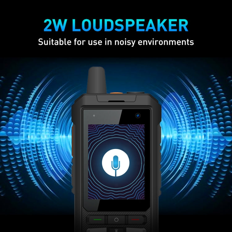 Waterproof Dustproof Shockproof, 5300mAh Battery, 2.4 inch Android 10 Spreadtrum SL8541E Quad Core up to 1.4GHz, Network: 4G, Dual SIM, PoC, SOS