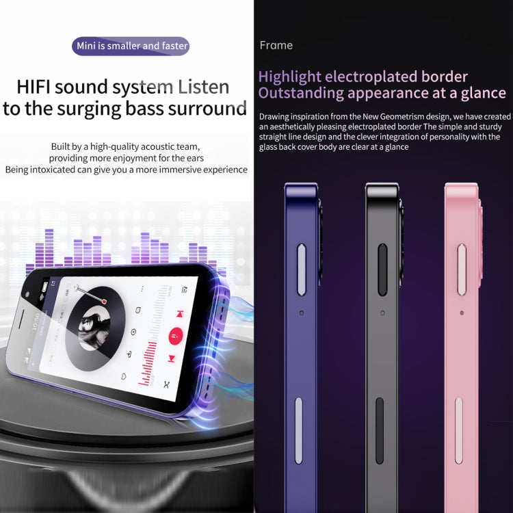 Face Recognition, 3.0 inch Android 9.0 MTK6739CW Quad Core up to 1.28GHz, OTG, Network: 4G, Dual SIM, Support Google Play, 2GB+16GB