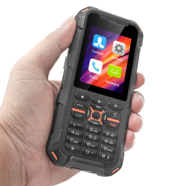 UNIWA F20 Walkie Talkie Rugged Phone, 1GB+8GB, 2.4 inch Android 8.0 Go Mediatek MT6739 Quad Core up to 1.5GHz, Network: 4G, Dual SIM, PoC, SOS, F20