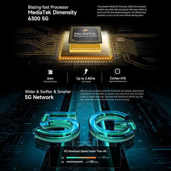 Ulefone Armor X31 Pro 5G, 8GB+256GB, Night Vision, IP68/IP69K Rugged Phone, 6.56 inch Android 14 MediaTek Dimensity 6300 Octa Core, Network: 5G, NFC, OTG