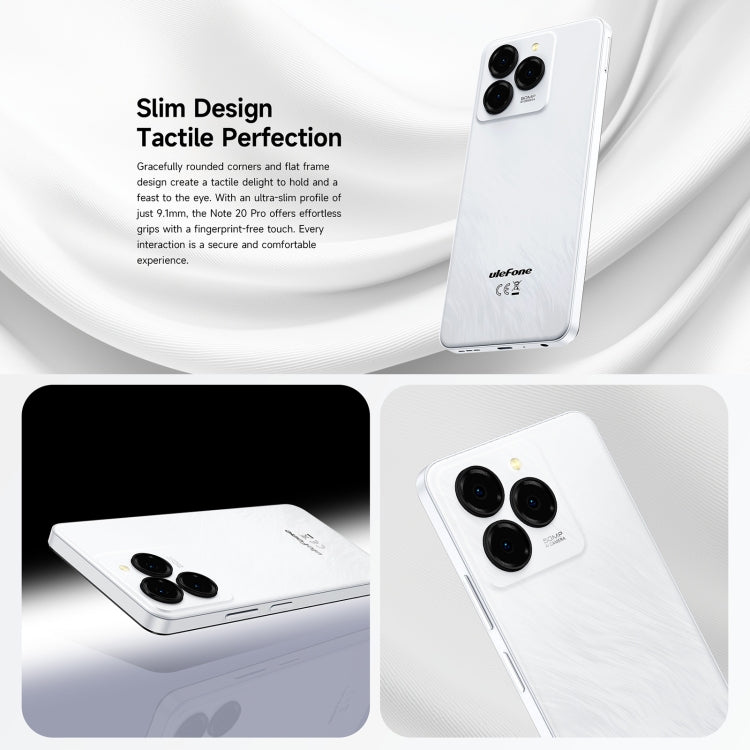 Ulefone Note 20 Pro, 4GB+128GB, Face ID & Side Fingerprint, 6000mAh, 6.75 inch Android 14 Unisoc T606 Octa Core, Network: 4G, Dual SIM, OTG