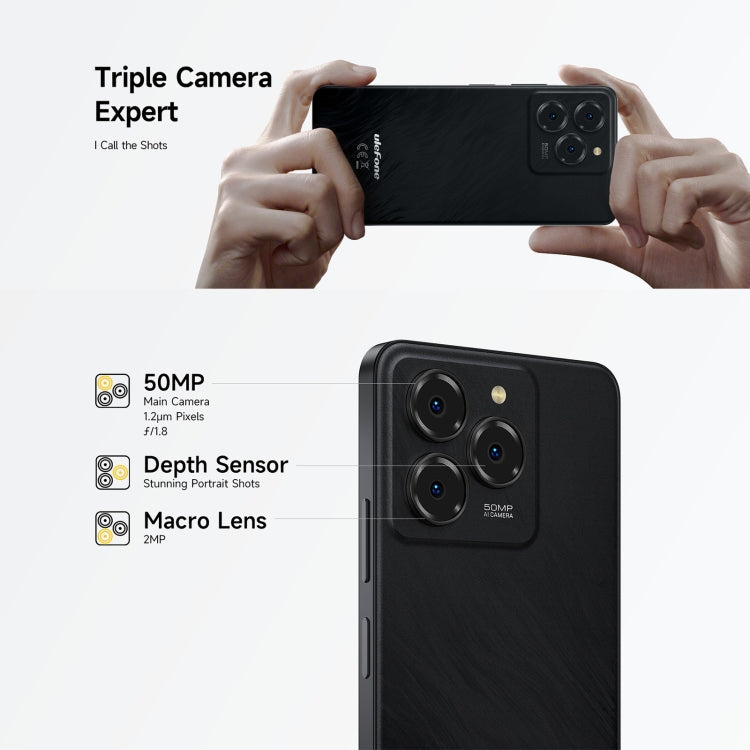 Ulefone Note 20 Pro, 4GB+128GB, Face ID & Side Fingerprint, 6000mAh, 6.75 inch Android 14 Unisoc T606 Octa Core, Network: 4G, Dual SIM, OTG