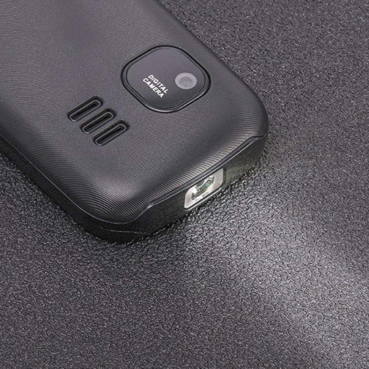 UNIWA E1808 Elder Keypad Phone, 1.77 inch SC6531E, LED Flashlight, 21 Keys, Network: 2G, Triple SIM, EU Plug