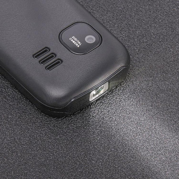 UNIWA E1808 Elder Keypad Phone, 1.77 inch SC6531E, LED Flashlight, 21 Keys, Network: 2G, Triple SIM, EU Plug