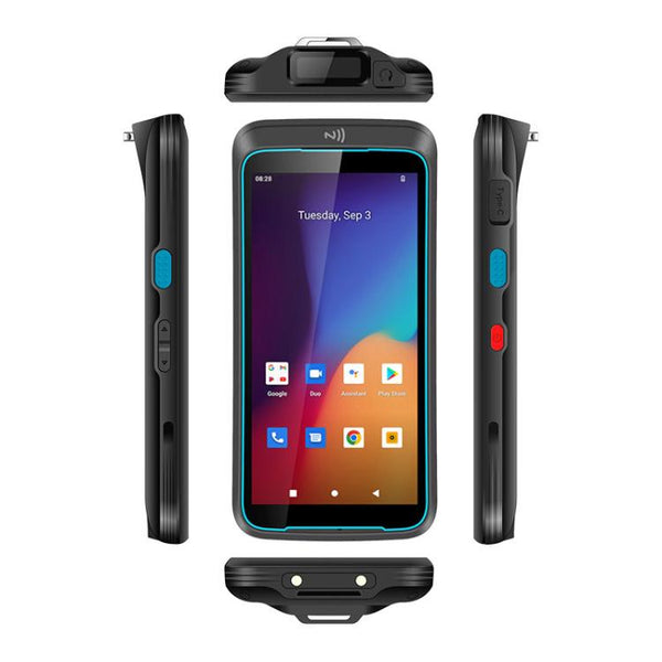 UNIWA V5N Barcode PDA Rugged Phone, 4GB+64GB, 5.5 inch Android 12 MediaTek MT6765 Helio P35 Octa Core, NFC, Network: 4G
