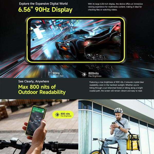 Ulefone Armor X31, 6GB+128GB, Night Vision, IP68/IP69K Rugged Phone, 6.56 inch Android 14 MediaTek Helio G91 Octa Core, Network: 4G, NFC, OTG