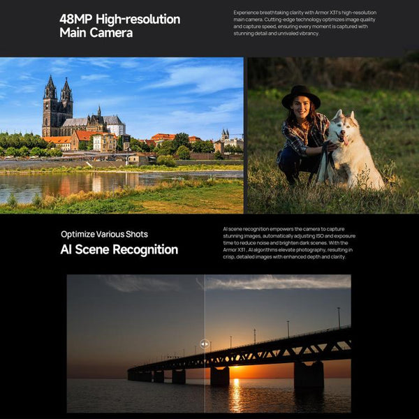 Ulefone Armor X31, 6GB+128GB, Night Vision, IP68/IP69K Rugged Phone, 6.56 inch Android 14 MediaTek Helio G91 Octa Core, Network: 4G, NFC, OTG