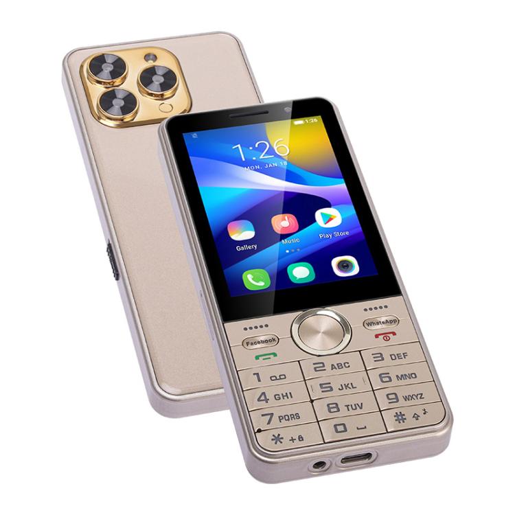 UNIWA A3501 Feature Phone, 2GB+16GB, 3.5 inch Android 8.1 MT6737M Quad Core, Network: 4G, Dual SIM Card
