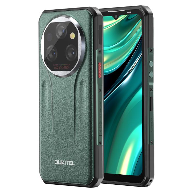 Oukitel WP39 Pro 5G Rugged Phone, 12GB+512GB, Night Vision, Fingerprint Identification, 6.6 inch Android 14 MediaTek Dimensity 6300 Octa Core, NFC, OTG, Network: 5G