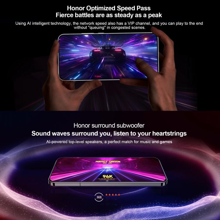 Honor GT Pro, 112GB+512GB, Ultrasonic Fingerprint, 6.78 inch MagicOS 9.0 / Android 15 Snapdragon 8 Elite Octa Core, Network: 5G, NFC, OTG
