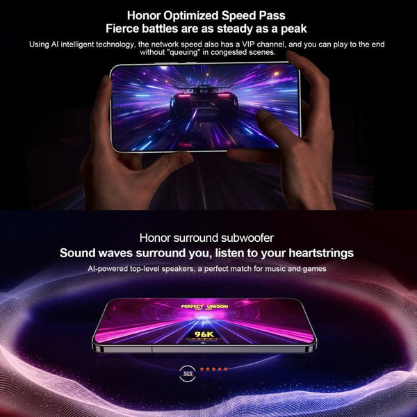 Honor GT Pro, 112GB+512GB, Ultrasonic Fingerprint, 6.78 inch MagicOS 9.0 / Android 15 Snapdragon 8 Elite Octa Core, Network: 5G, NFC, OTG