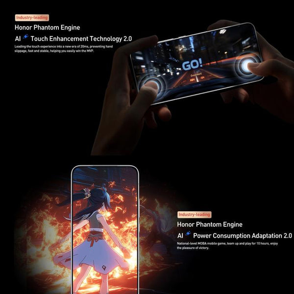 Honor GT Pro, 112GB+512GB, Ultrasonic Fingerprint, 6.78 inch MagicOS 9.0 / Android 15 Snapdragon 8 Elite Octa Core, Network: 5G, NFC, OTG