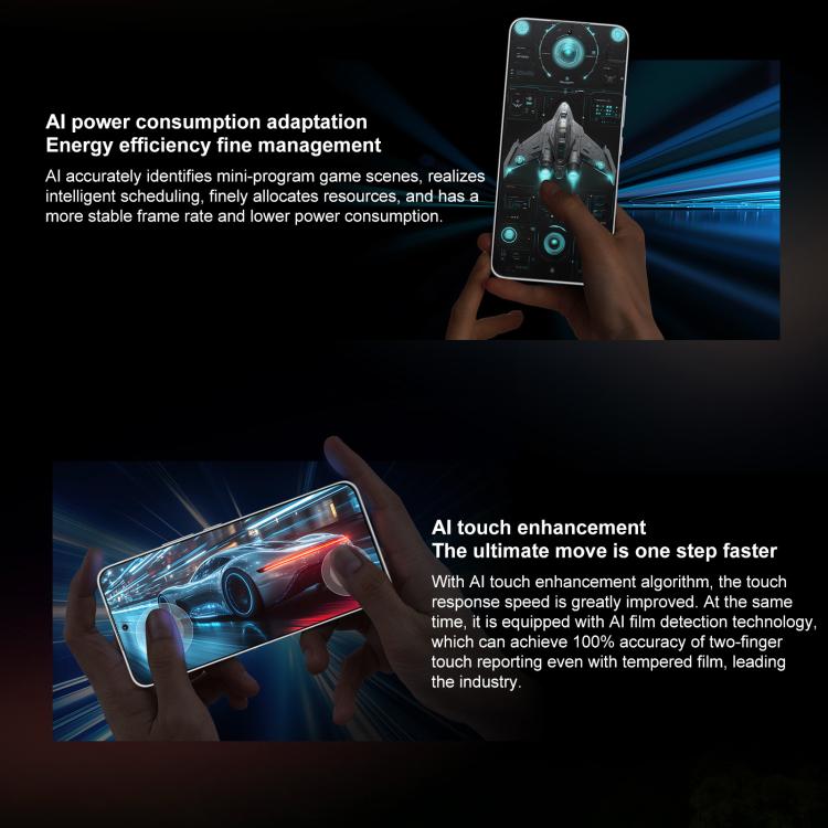 Honor X60 GT, 12GB+256GB, In-screen Fingerprint, 6.7 inch MagicOS 9.0 Android 15.0 Snapdragon 8+ Gen 1 Octa Core, Network: 5G, OTG, NFC