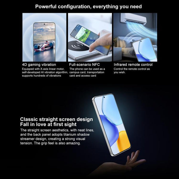 Honor X60 GT, 12GB+256GB, In-screen Fingerprint, 6.7 inch MagicOS 9.0 Android 15.0 Snapdragon 8+ Gen 1 Octa Core, Network: 5G, OTG, NFC