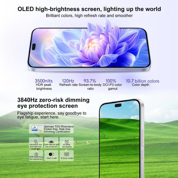 Honor X70i, 8GB+256GB, In-screen Fingerprint, 6.7 inch MagicOS 9.0 Android 15.0 Dimensity 7025 Ultra Octa Core, Network: 5G, OTG, NFC