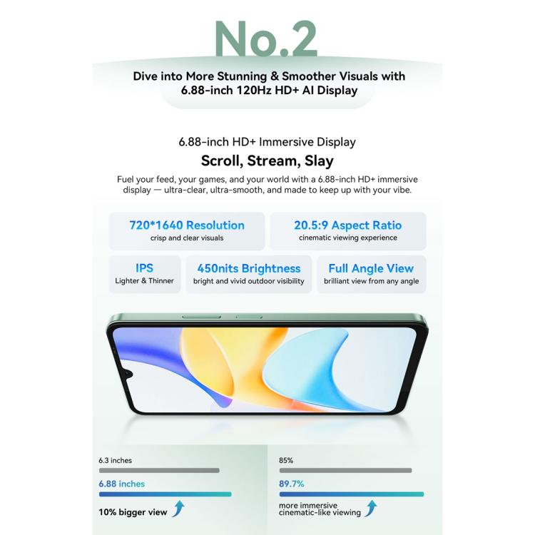 Blackview SHARK 6 5G, 4GB+128GB, 6.88 inch Android 15 Unisoc UMS9620 T8100 Octa Core, Network: 5G, NFC, OTG