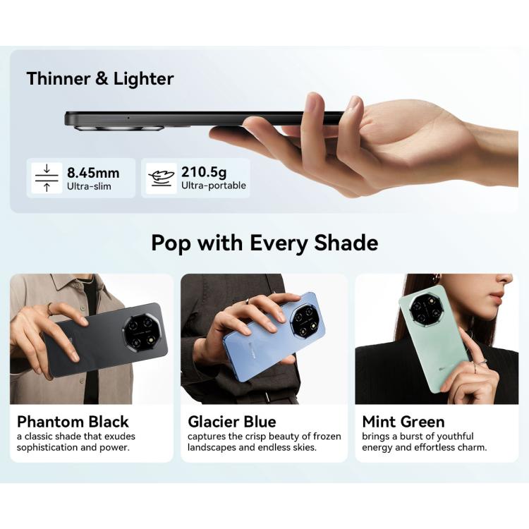 Blackview SHARK 6 5G, 8GB+128GB, 6.88 inch Android 15 Unisoc UMS9620 T8100 Octa Core, Network: 5G, NFC, OTG