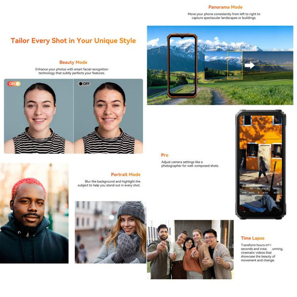 Blackview Oscal Marine 2, 8GB+256GB, 6.56 inch Android 15 Unisoc UMS9230E T615 Octa Core, Network: 4G, OTG, NFC