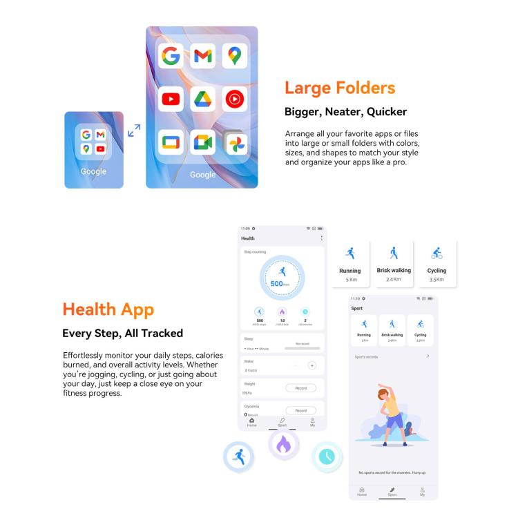 Blackview Oscal Marine 2, 8GB+256GB, 6.56 inch Android 15 Unisoc UMS9230E T615 Octa Core, Network: 4G, OTG, NFC