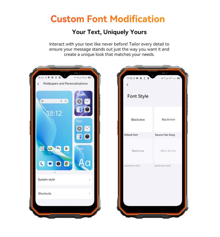 Blackview Oscal Marine 2, 8GB+256GB, 6.56 inch Android 15 Unisoc UMS9230E T615 Octa Core, Network: 4G, OTG, NFC