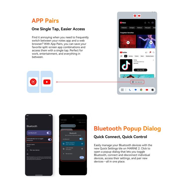 Blackview Oscal Marine 2, 8GB+256GB, 6.56 inch Android 15 Unisoc UMS9230E T615 Octa Core, Network: 4G, OTG, NFC