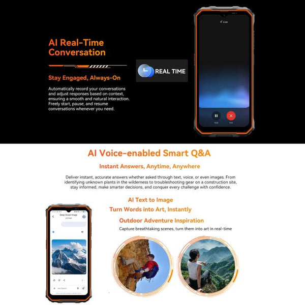 Blackview Oscal Marine 2, 8GB+256GB, 6.56 inch Android 15 Unisoc UMS9230E T615 Octa Core, Network: 4G, OTG, NFC