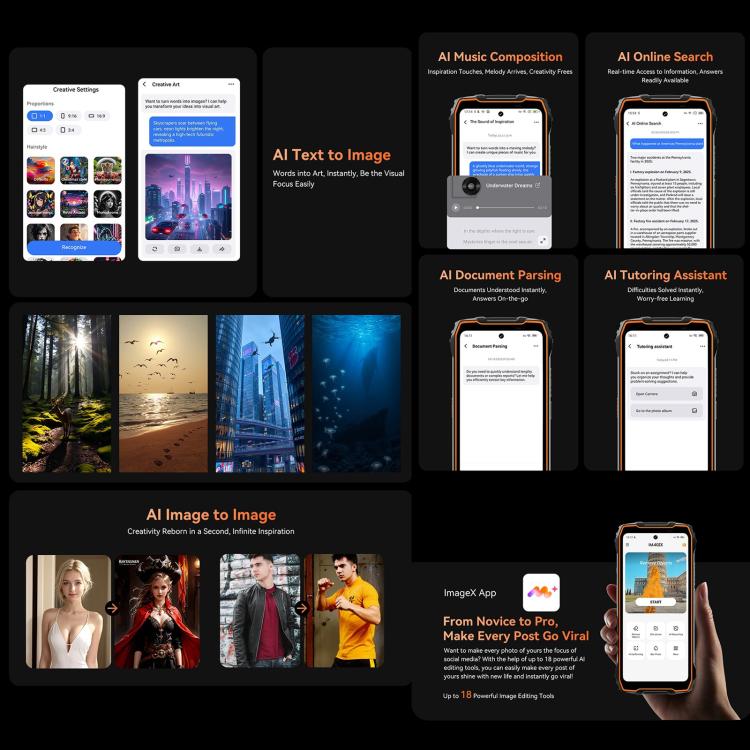 Blackview Oscal Pilot 3 5G Rugged Phone, 12GB+256GB, Night Vision Camera, 6.56 inch Android 15 MediaTek Dimensity 6300 Octa Core, Network: 5G, OTG, NFC