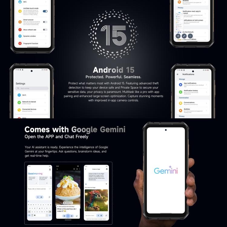 Ulefone Armor X16, 6GB+128GB, Night Vision, IP68/IP69K Rugged Phone, 6.56 inch Android 15 MediaTek Helio G91 Octa Core, Network: 4G, NFC, OTG