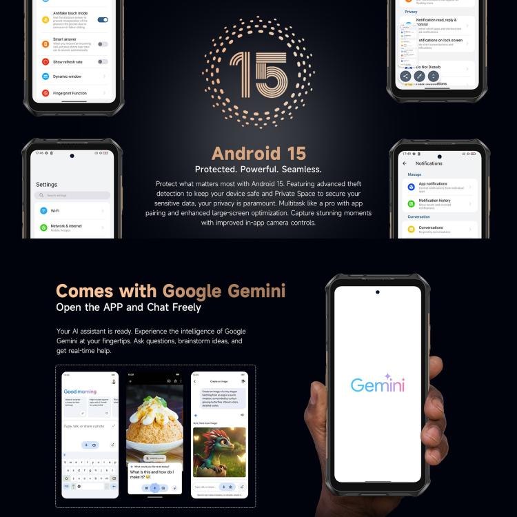 Ulefone Armor X16 Pro, 5GB+256GB, Night Vision, IP68/IP69K Rugged Phone, 6.56 inch Android 15 MediaTek Dimensity 6300 Octa Core, Network: 5G, NFC, OTG