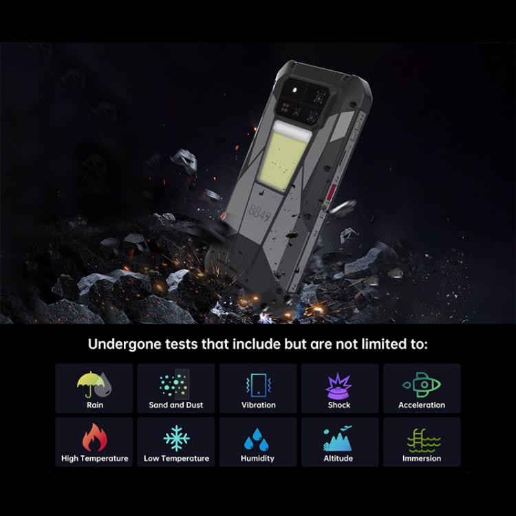 Unihertz Tank 4 Pro Projector Rugged Phone, 18GB+1TB, Night Vision, 6.73 inch Android 13 Dimensity 8300 Octa Core, Network: 5G, NFC