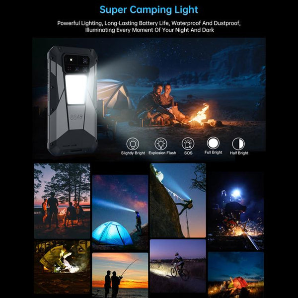 Unihertz Tank 4 Pro Projector Rugged Phone, 18GB+1TB, Night Vision, 6.73 inch Android 13 Dimensity 8300 Octa Core, Network: 5G, NFC