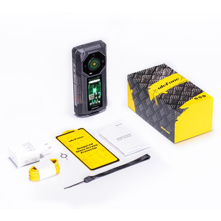 Ulefone Armor 33 Pro Rugged Phone, 16GB+512GB, Night Vision, 6.95 inch + 3.4 inch Dual Screen Android 14 MediaTek Dimensity 7300X Octa Core, Network: 5G, OTG, NFC