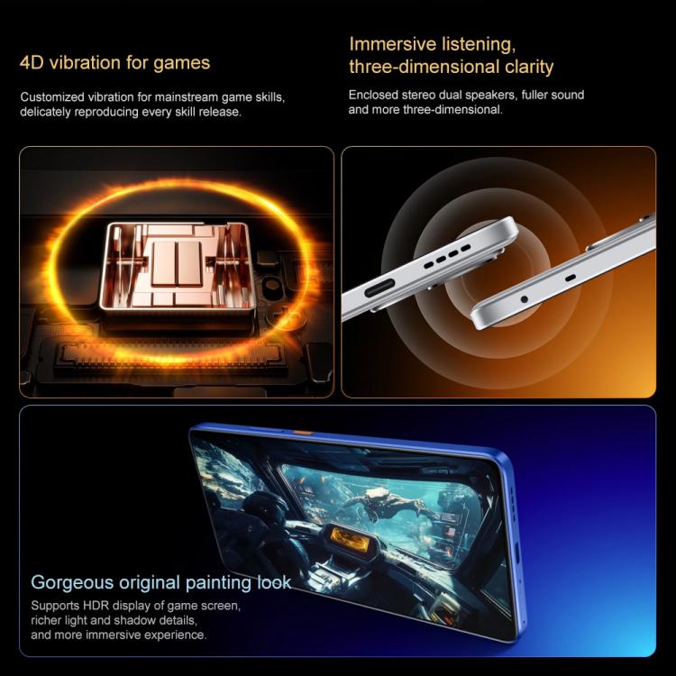 Realme Neo7 SE, 12GB+512GB, 6.78 inch Android 15 / Realme UI 6.0 MediaTek Dimensity 8400-MAX Octa Core, NFC, Network: 5G