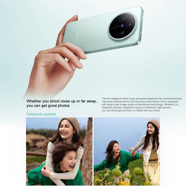 vivo X200s, 16GB+512GB, Face ID / 3D Ultrasonic Fingerprint, 6.67 inch OriginOS 5 / Android 15 Dimensity 9400+ Octa Core, OTG, NFC, Network: 5G, Support Google Play