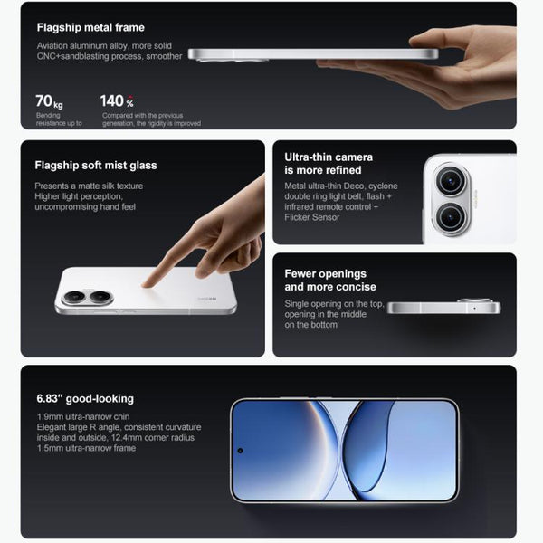 Xiaomi REDMI Turbo 4 Pro, 16GB+1TB, 6.83 inch Xiaomi HyperOS 2 Snapdragon 8s Gen 4 Octa Core, NFC, Network: 5G