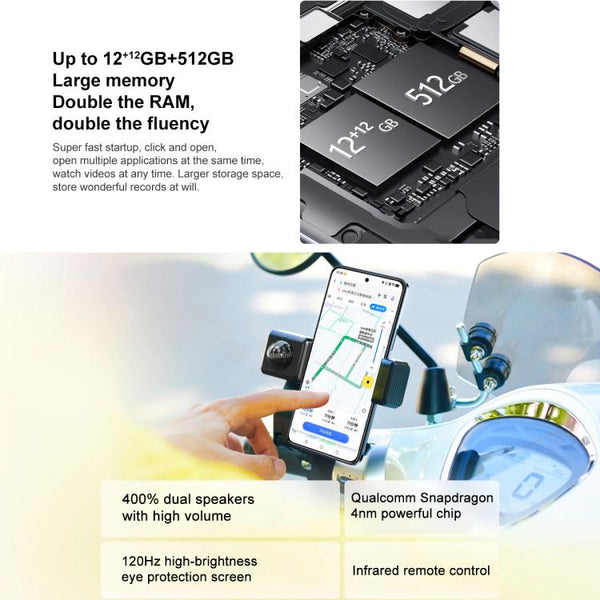 vivo Y300i, 12GB+256GB, Face ID / Side Fingerprint, 6.68 inch Android 15 OriginOS 5 Snapdragon 4 Gen 2 Octa Core, OTG, NFC, Network: 5G