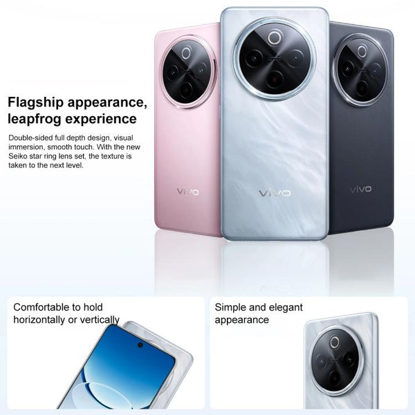 vivo Y300 Pro+, 8GB+128GB, Face ID / Screen Fingerprint, 6.77 inch Android 15 OriginOS 5 Snapdragon 7s Gen 3 Octa Core, OTG, NFC, Network: 5G