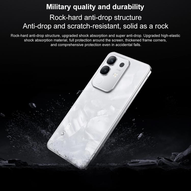 vivo Y300t, 12GB +512GB, Face ID / Side Fingerprint,  6.72 inch Android 15 OriginOS 5 Dimensity 7300 Octa Core, OTG, NFC, Network: 5G