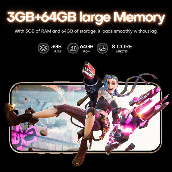 i16 Pro Max / A08A, 3GB+64GB, 6.73 inch Screen, Face Identification, Android 8.1 MTK6753 Octa Core, Network: 4G, Dual SIM, US Plug, i16 Pro Max / A08A, US Plug