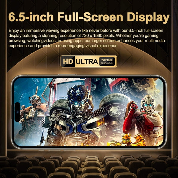 i16 Pro Max / Q5, 2GB+16GB, 6.5 inch Screen, Face Identification, Android 8.1 MTK6580P Quad Core, Network: 3G, Dual SIM, AU Plug, i16 Pro Max / Q5, AU Plug