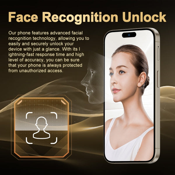 i16 Pro Max / Q5A, 6GB+128GB, 6.5 inch Screen, Face Identification, Android 10 MTK6762 Octa Core, OTG, NFC, Network: 4G, Dual SIM, AU Plug, i16 Pro Max / Q5A, AU Plug