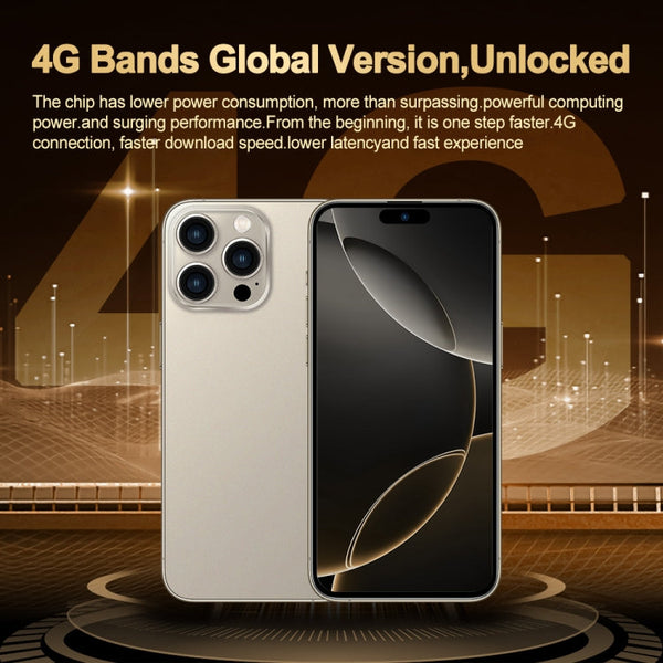 i16 Pro Max / Q5A, 6GB+128GB, 6.5 inch Screen, Face Identification, Android 10 MTK6762 Octa Core, OTG, NFC, Network: 4G, Dual SIM, EU Plug