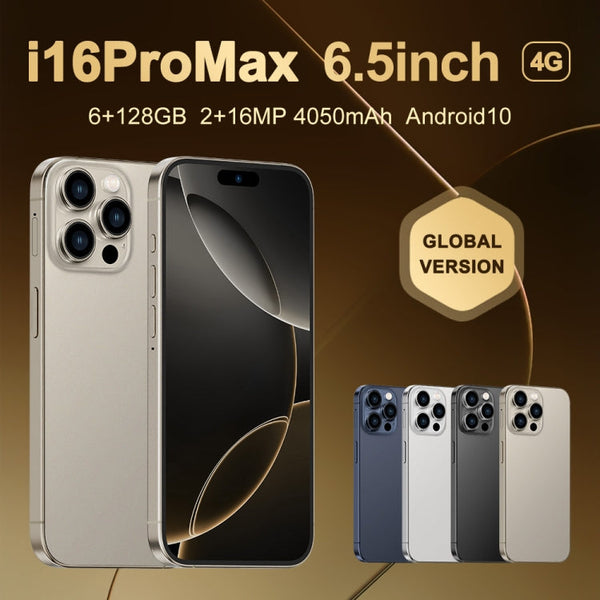 i16 Pro Max / Q5A, 6GB+128GB, 6.5 inch Screen, Face Identification, Android 10 MTK6762 Octa Core, OTG, NFC, Network: 4G, Dual SIM, US Plug, i16 Pro Max / Q5A, US Plug