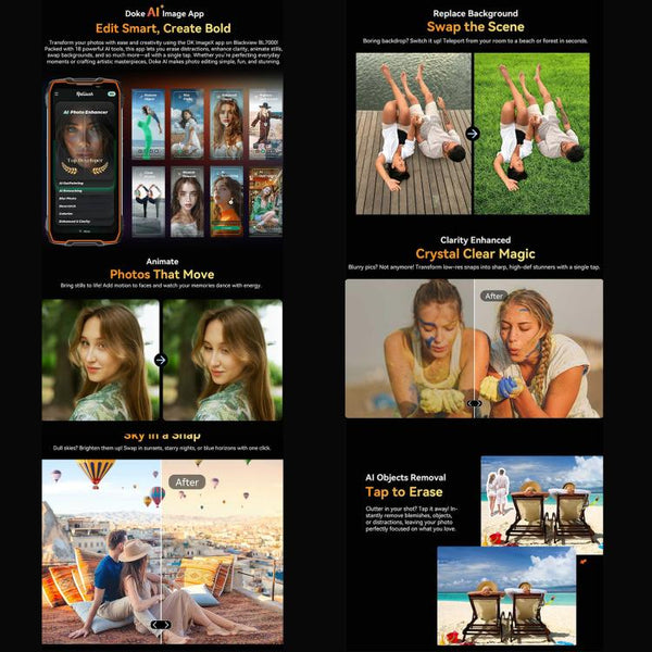 Blackview BL7000 Rugged Phone, 8GB+256GB, 6.78 inch Android 15 MediaTek Dimensity 6300 Octa Core, Network: 5G, NFC, OTG