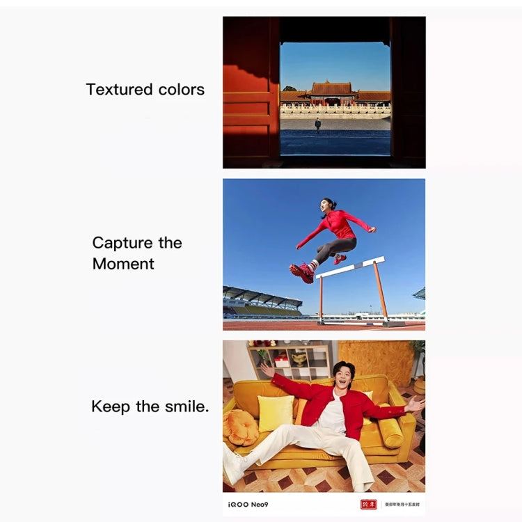 vivo iQOO Neo9, Dual Back Cameras, 16GB+512GB, Face ID / Fingerprint Identification, 6.78 inch Android 14 OriginOS 4 Snapdragon 8 Gen 2 Octa Core, OTG, NFC, Network: 5G, Support Google Play