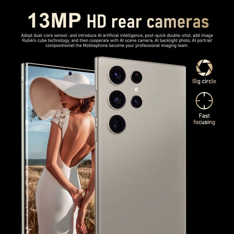 S24 Ultra / M106, 3GB+64GB, Face ID Identification, 6.75 inch Android 8.1 MTK6753 Octa Core, Network: 4G, Dual SIM