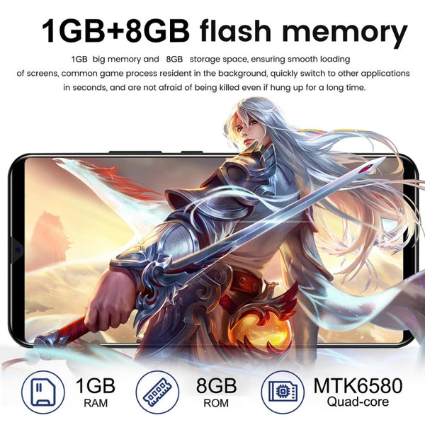 Face Identification, Android 5.1 MTK6580 Quad Core, Network: 3G, P45 Pro+