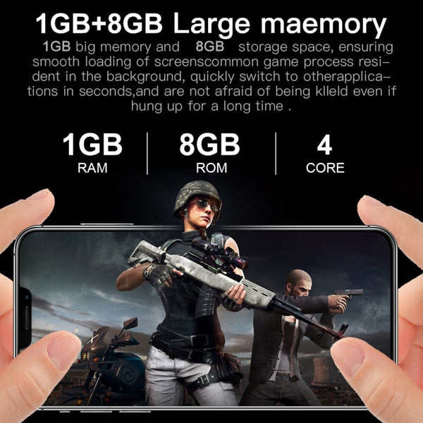 Face Identification, Android 6.0 Spreadtrum 7731 Quad Core, Network: 3G, 1GB+16GB, 6.3 inch