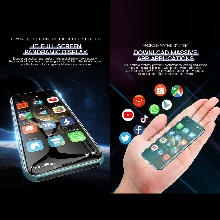 Face Identification, 3.46 inch Android 9.0 MTK6739CW Quad Core up to 1.28GHz, Dual SIM, Bluetooth, WiFi, GPS, Network: 4G